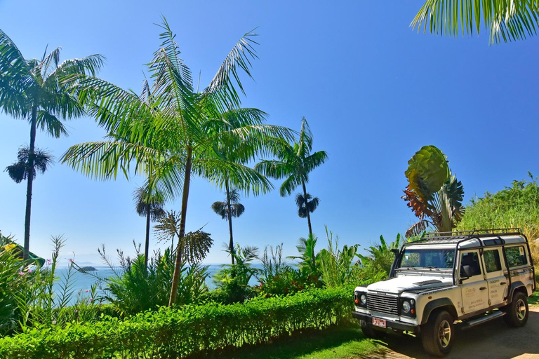 Paraty 3-in-1 Jeep Tour: Beach, Island, and Unmissable Waterfall