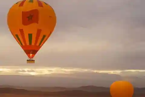 Marrakech: Zbor cu balonul cu aer cald cu mic dejun berber