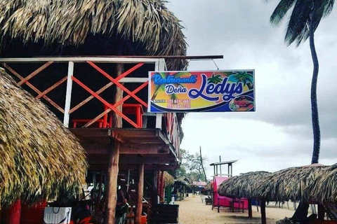 Cartagena: Playa Blanca BARU en lancha rápida con almuerzo