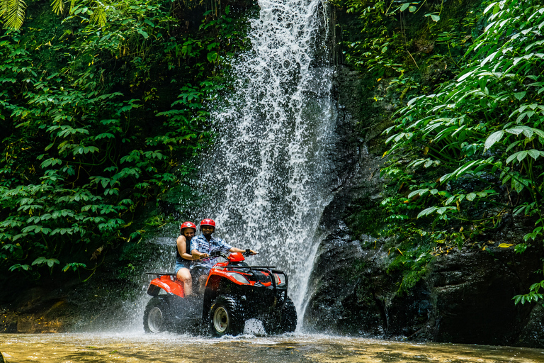 Ubud: Ayung River Rafting & Kuber Quad with Cave & Waterfall Single/Tandem ATV Quad & River Rafting | Transfer Gianyar