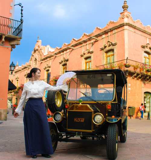 Querétaro : visite de la ville à bord d'un véhicule Ford T classique