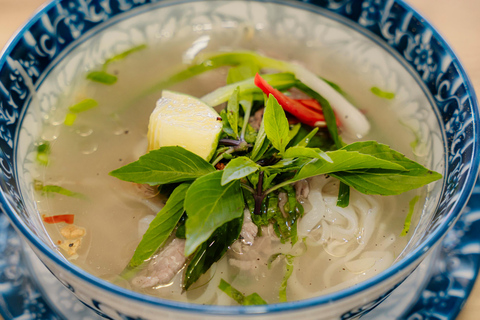 Hoi An: Market -Cooking Class Pho Beef & Dancing Basket Boat HA Happy: Black & White Coffee Making Class Without Pick up