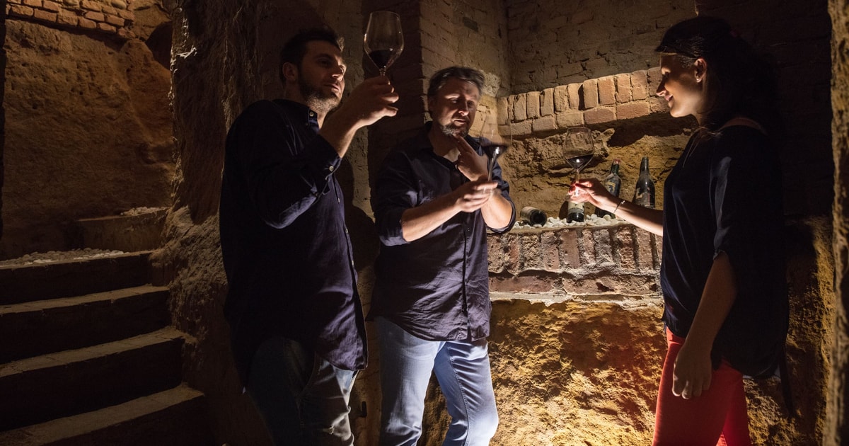Siena Underground Wine tasting in a Medieval Cave GetYourGuide