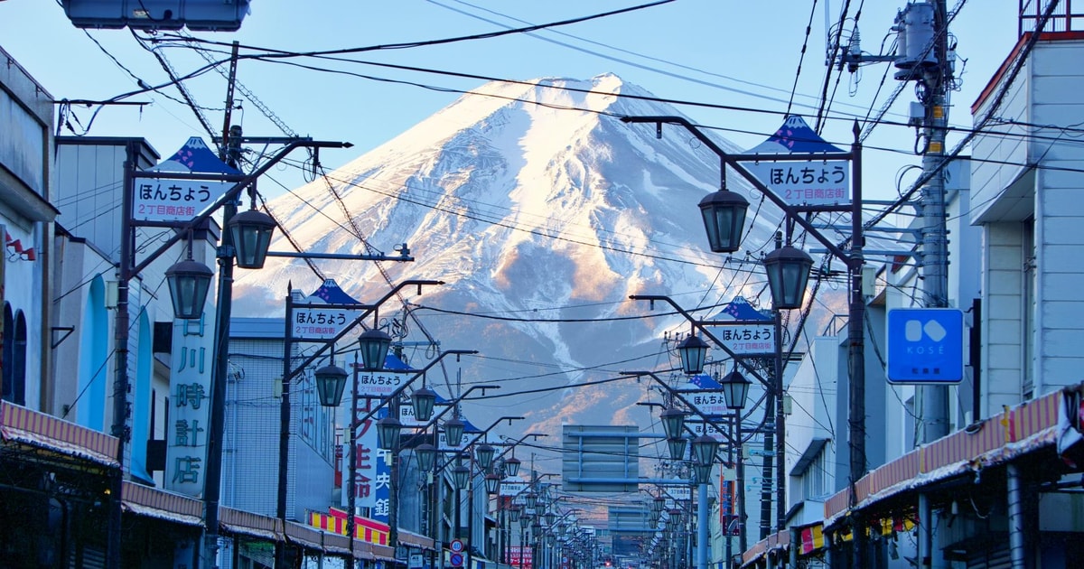 Mt. Fuji, Fuji Street, Kawaguchiko, Oshino Hakkai - excursão de 1 dia ...