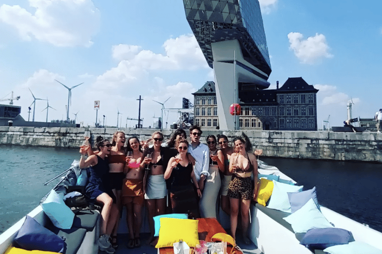 Antwerpen: Private Aperitif-Bootsfahrt