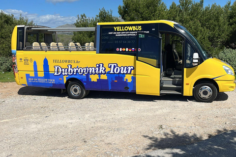جولة "هوب أون هوب أوف" الصفراء المكشوفة: شاهد مدينة دوبروفنيك في 90 دقيقة