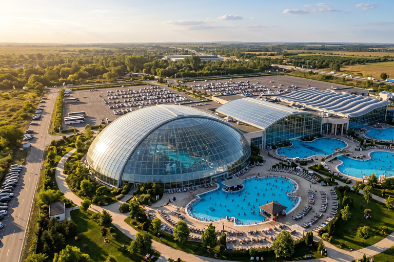 Therme Bucharest Palm, Galaxy or Elysium Access & Transfer 12 HOURS Therme Bucharest Palm, Galaxy Access & Transfer