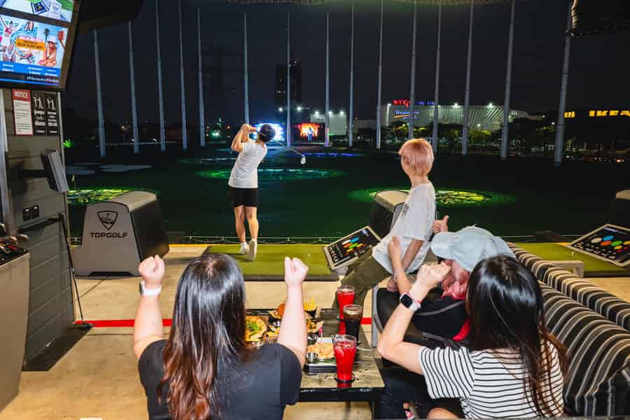 Bangkok: Topgolf Megacity Pakete. Foto: GetYourGuide Bangkok: Topgolf Megacity Pakete. Foto: GetYourGuide