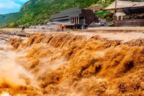 Shaanxi: Hukou Waterfall Entry Ticket Ticket + Shuttle Bus