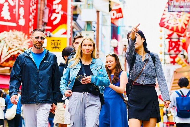 Osaka Walking Tour with Dotonbori River Cruise