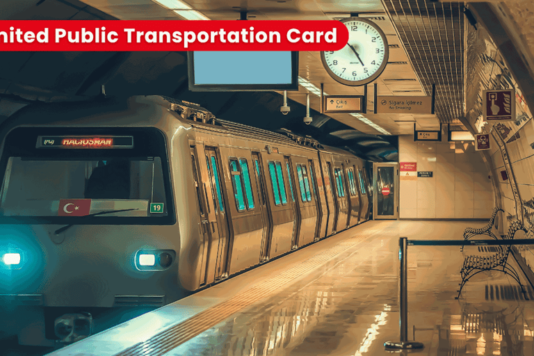 Istanbul: Go Pass with Unlimited Public Transportation Card Istanbul: Go Pass 5 Day Unlimited Transport & Internet