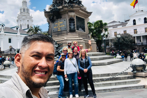 Quito's Day - Stadtführung + Mitte der Welt + Teleferico