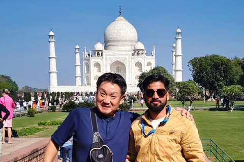 From Delhi: Taj Mahal & Agra Private Day Trip with Transfers Tour with Private Car, Driver and Local Expert Tour Guide