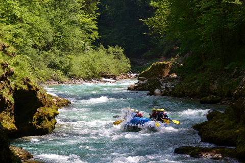 Adventurous rafting tour on the Salza - pure whitewater action!