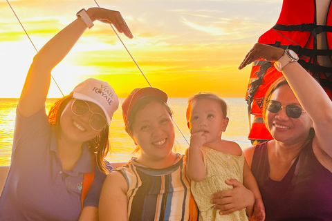 Crucero al atardecer por el ritmo de la isla de Boracay