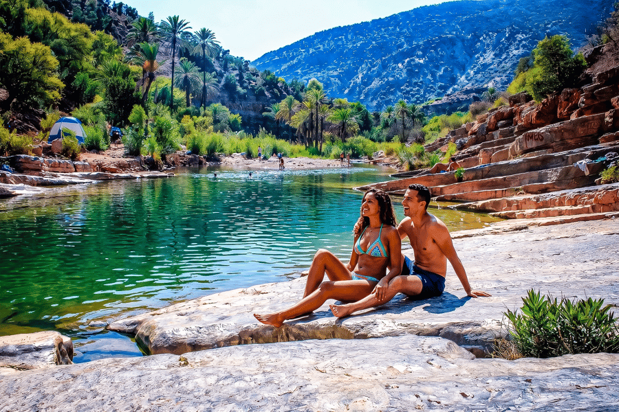 Ab Agadir oder Taghazout: Halbtagesausflug ins Paradise Valley. Foto: GetYourGuide Ab Agadir oder Taghazout: Halbtagesausflug ins Paradise Valley. Foto: GetYourGuide