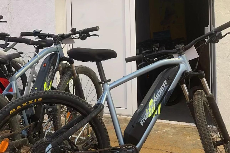 La Graciosa: Rent your ELECTRIC BIKE and explore the island at your own pace.