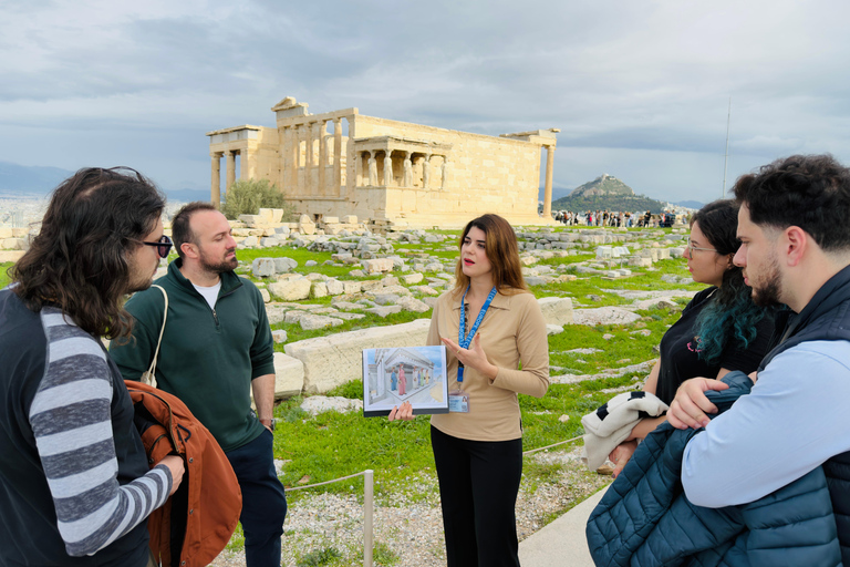 Acropolis Premium 2-Hour Small-Group Tour (Max 12 Guests) Italian Full Acropolis+Museum Package