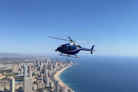 Alicante: Helicopter flight over the Costa Blanca Alicante: Helicopter flight along the Costa Blanca