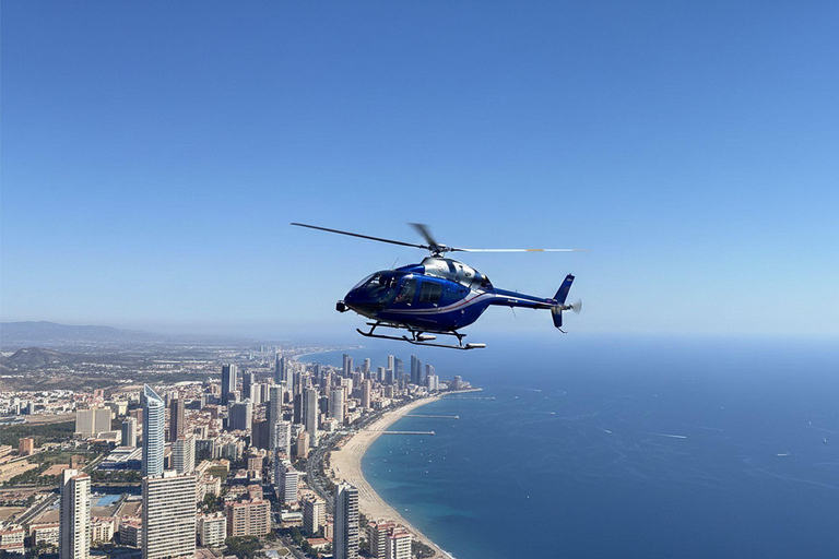 Alicante: Helicopter flight over the Costa Blanca Alicante: Helicopter flight along the Costa Blanca