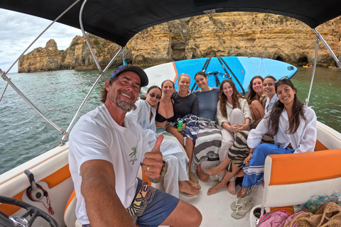 Lagos: Private Boat Charter with Water Sports & Drinks