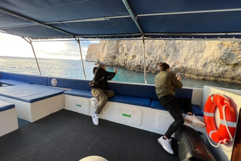 From Mellieħa: Half-Day Cruise with Blue and Crystal Lagoons