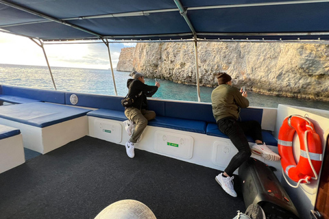 Au départ de Mellieħa : Croisière d'une demi-journée avec les lagunes bleues et de cristal