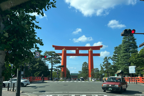 Recorrido privado en coche por Kioto con guía local y japonés