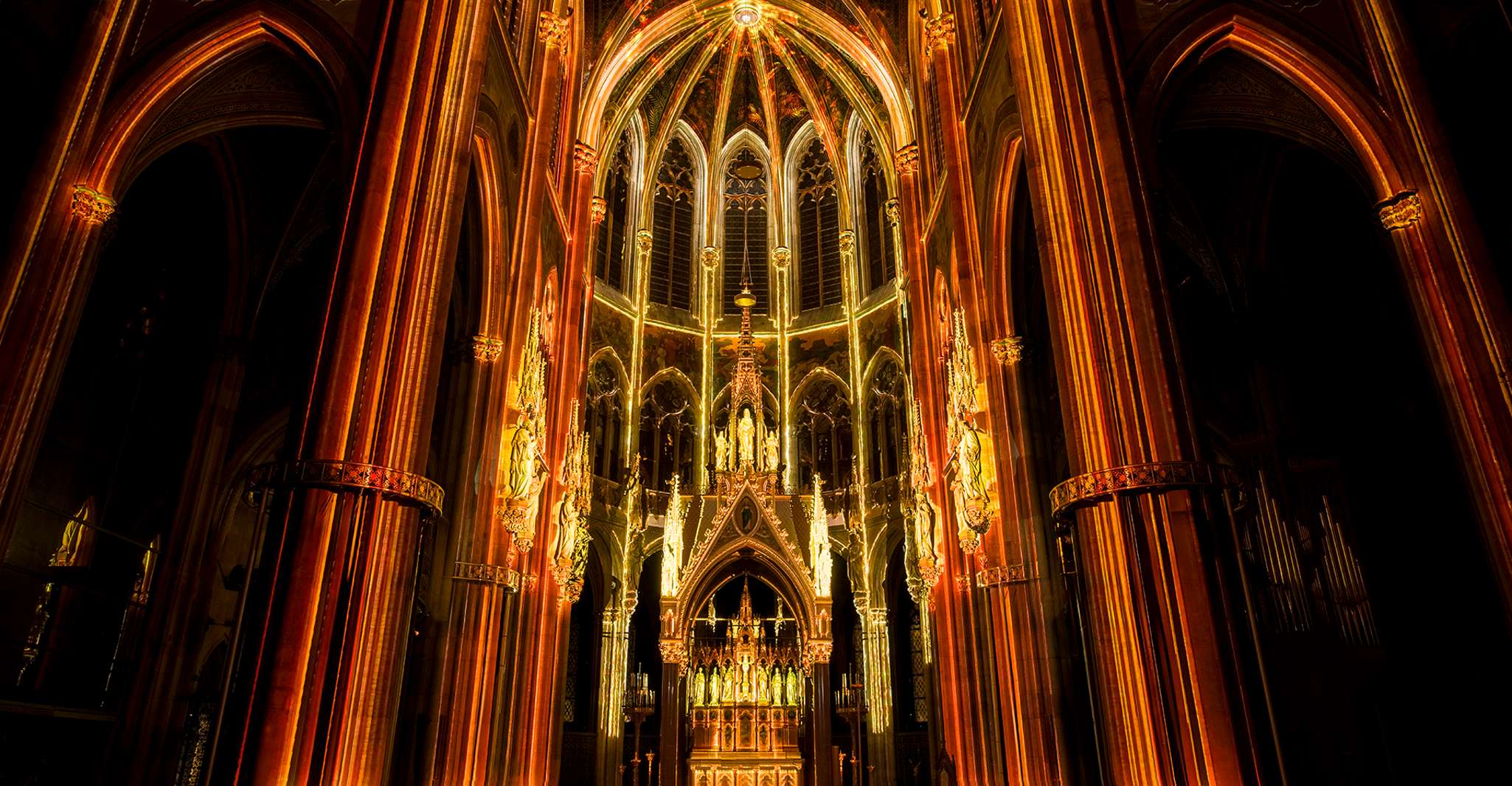 Vienna: Light of Creation Votive Church Immersive Light Show