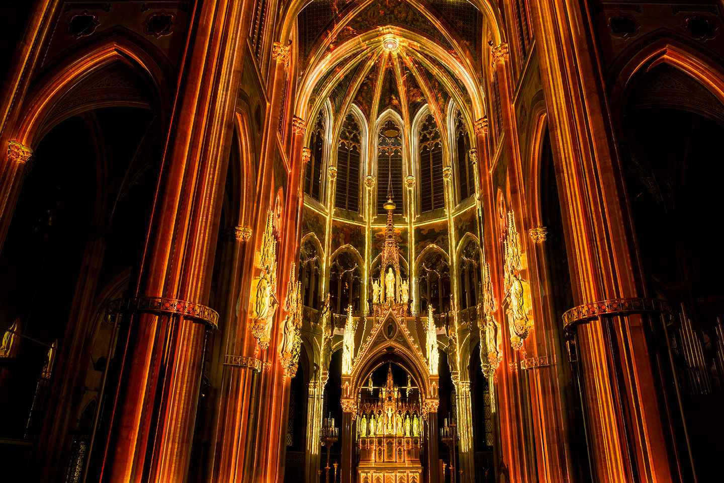 Vienna: Light of Creation Votivkirche Immersive Light Show - Category II Light of Creation Votive Church Immersive Light Show