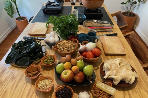 Market tour, cooking class & three-course Mexican feast