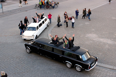 Berlin: Trabi-Erlebnistour in der Trabant StretchlimoBerlin: 75-minütige Trabi-Erlebnistour in der Stretchlimo