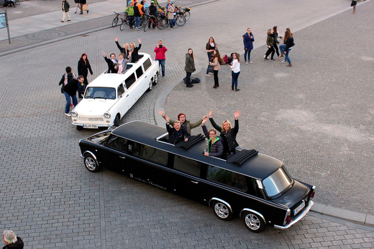 Berlin: Jazda samochodem w limuzynie Trabant2-godzinna wycieczka po Berlinie limuzyną Trabant