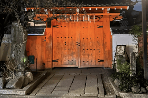 Kyoto: Gion Gion kvällstur med rundvandring och matupplevelse