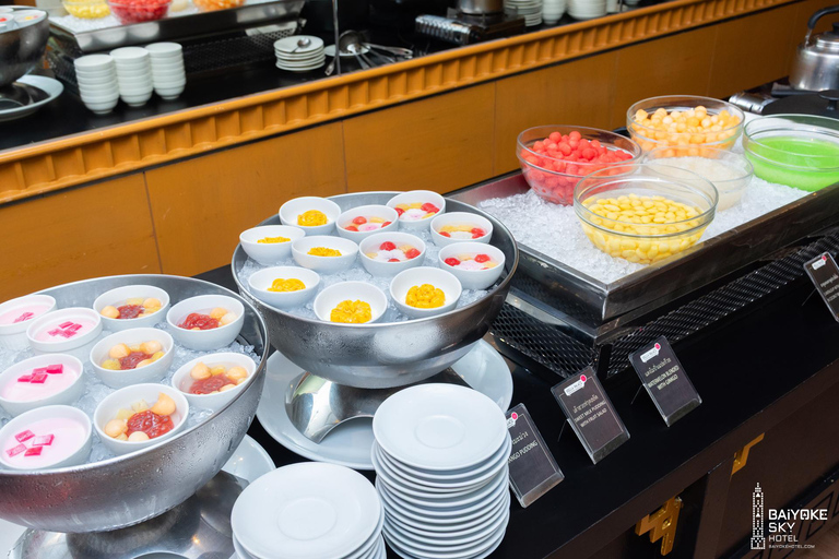 Bangkok: Baiyoke sky Dinner Buffet 79th Floor Stella Palace