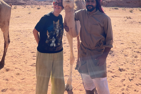 Wadi Rum: 2-Day Southern Desert Tour, Camel & Stargazing