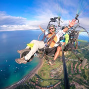 Jaco: Paragliding-Flug über dem Pazifik Esterillos East
