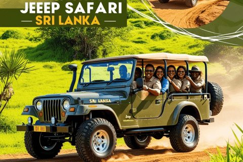 Safari por el Parque Ecológico de Habarana con Jeep y Entrada