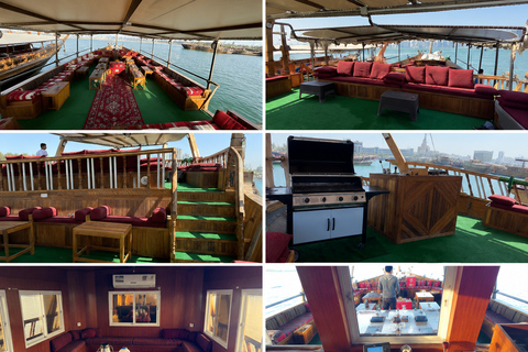 Doha: Luxury Dhow Boat Private Cruise