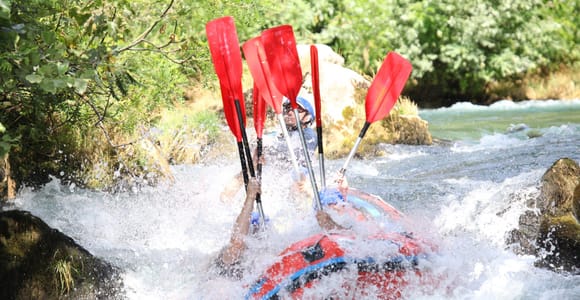 Split: Rafting on Cetina River with Licensed Rafting Guide