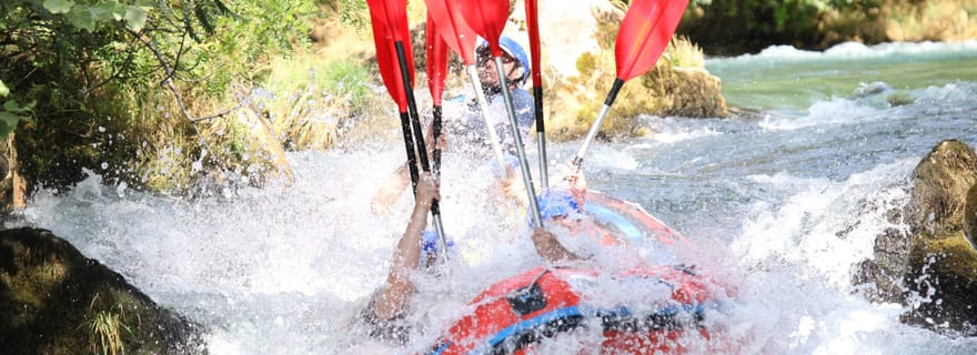 Split : rafting sur la rivière Cetina avec un guide agréé