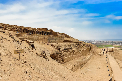 Excursão ao Peru profundo: Pachacamac + Almoço + Cidade de ShantyCom traslado de ida e volta do porto de Callao