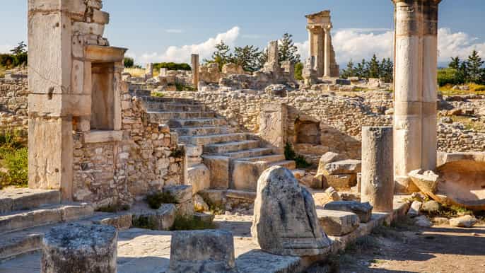 Ab Paphos: Zypern-Tagestour mit Mittagessen und Weinprobe