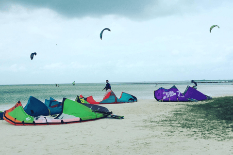 Cancun: Aula de Kite Surf