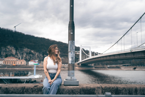 Foto di strada nelle vie più belle di Budapest