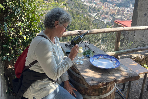 Z Positano: Wycieczka cytrynowa z degustacją i transferem