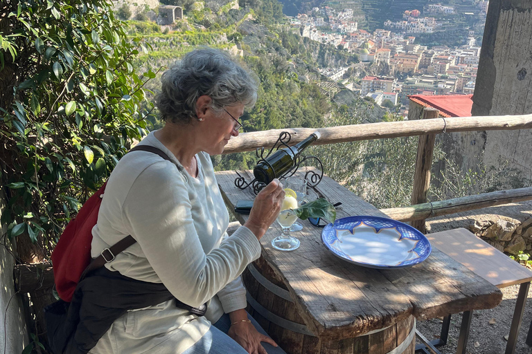 Z Positano: Wycieczka cytrynowa z degustacją i transferem