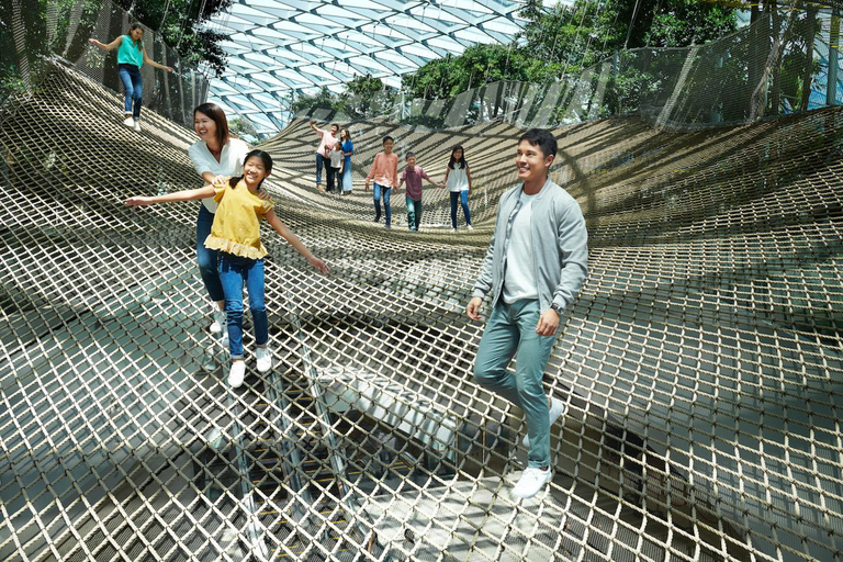 Jewel Changi Airport: Sky Nets Admission TicketBouncing Net and Canopy Park Entrance