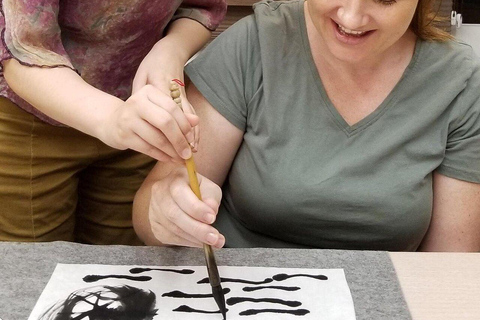 Calligraphy workshop in Taipei City
