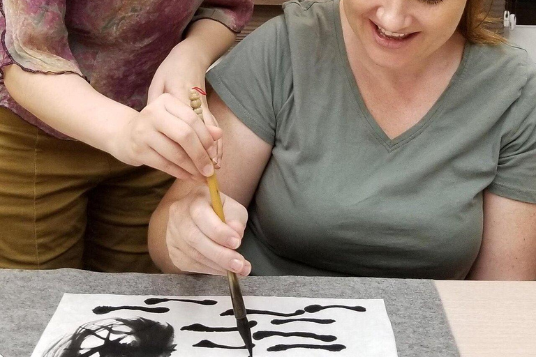 Calligraphy workshop in Taipei City